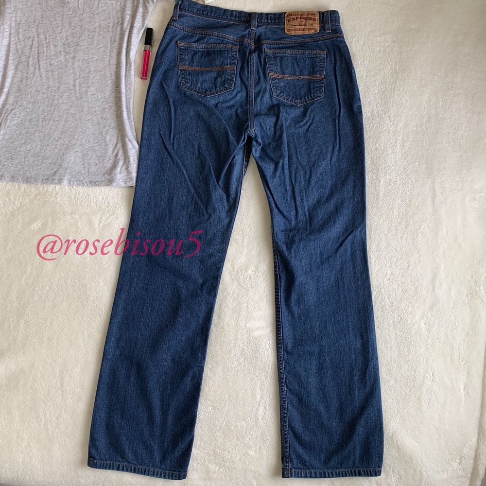 {EXPRESS} Boyfriend Lowrise Bootcut Jean - Picture 3 of 6